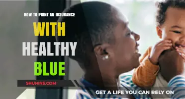 Print Your Healthy Blue Insurance: A Quick Step-by-Step Guide
