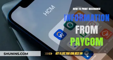 Print Insurance Details Easily: A Step-by-Step Paycom Guide