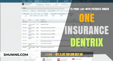 Efficiently Print Patient Lists by Insurance in Dentrix: A Guide