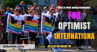 Print Mercer Insurance for Optimist International: A Step-by-Step Guide