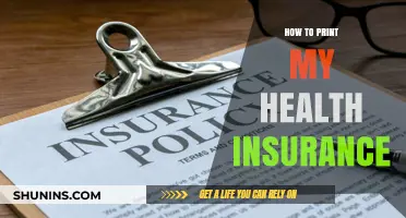 Effortlessly Print Your Health Insurance: A Step-by-Step Guide