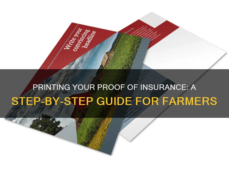 how to print out proof of insurance farmers