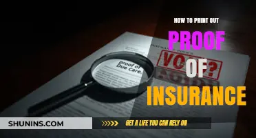 Quick Guide: Printing Your Proof of Insurance in Simple Steps