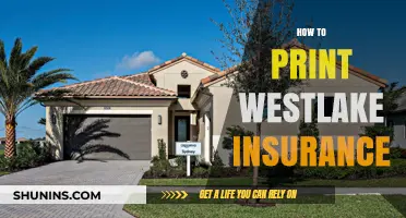 How to Easily Print Your Westlake Insurance Documents: A Step-by-Step Guide