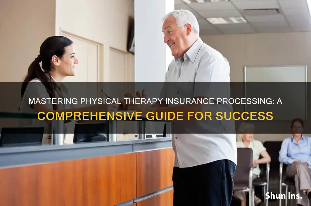 how to process physical therapy insurance