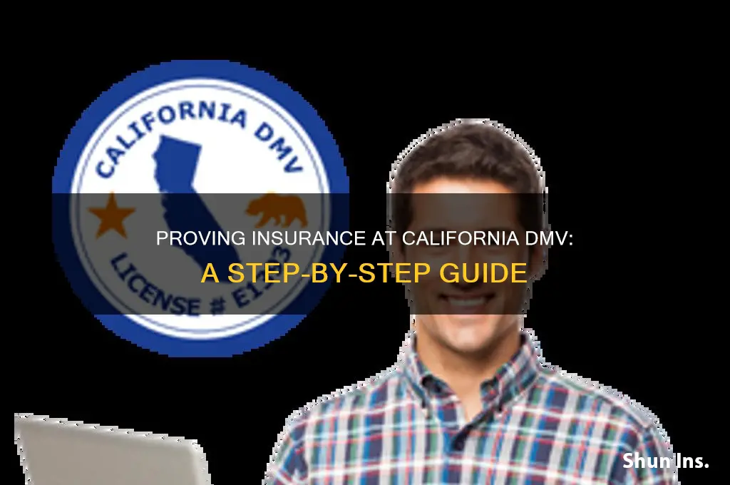how to proof insurance at california dmv