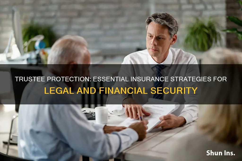how to protect yourself as a trustee with insurance