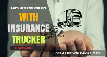 Proving Two Years of Insurance Trucker Experience: A Comprehensive Guide
