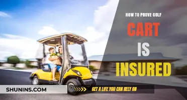 Proving Your Golf Cart's Insurance: A Step-by-Step Guide for Owners