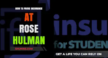 Proving Insurance Coverage at Rose-Hulman: A Step-by-Step Guide