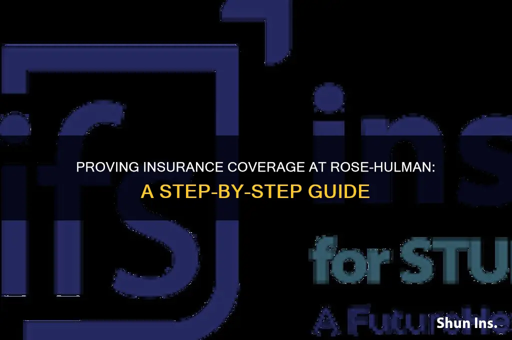 how to prove insurance at rose hulman