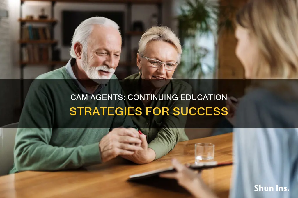 how to provide continueing education for cam insurance agent