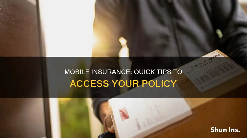 how to pull up insurance on phone