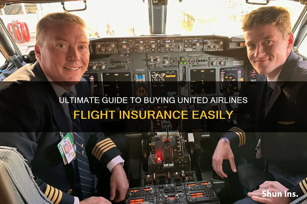 how to purchase flight insurance through united