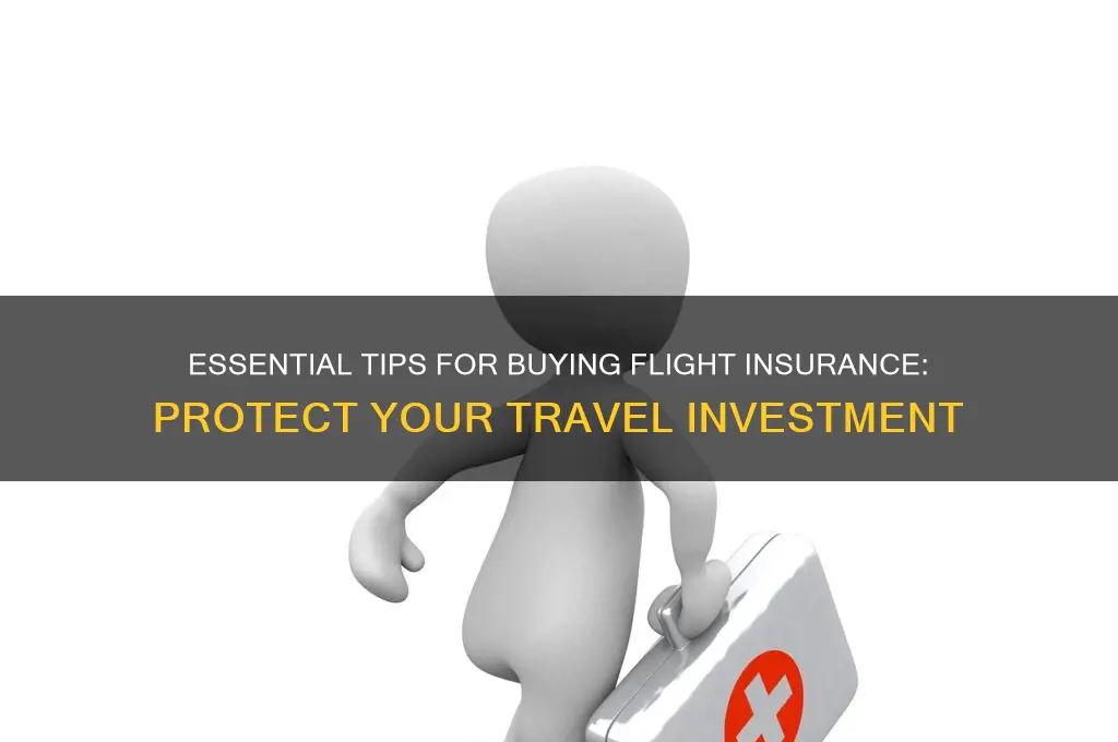 how to purchase flight insurance
