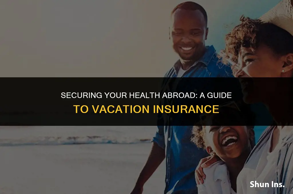 how to purchase health insurance for vacation