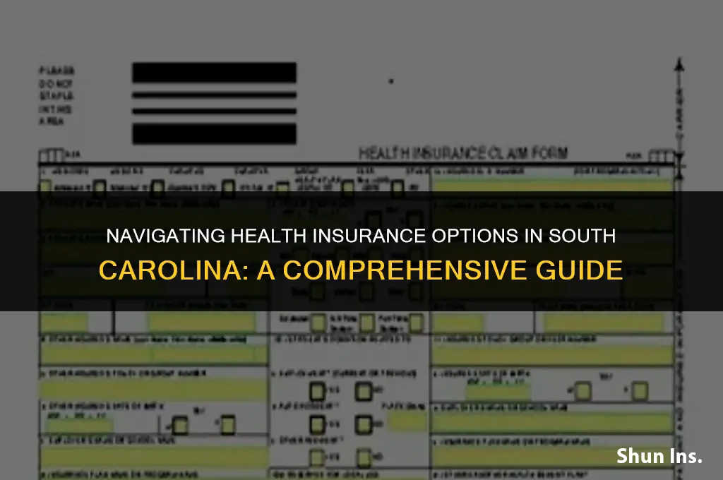 how to purchase health insurance in south carolina