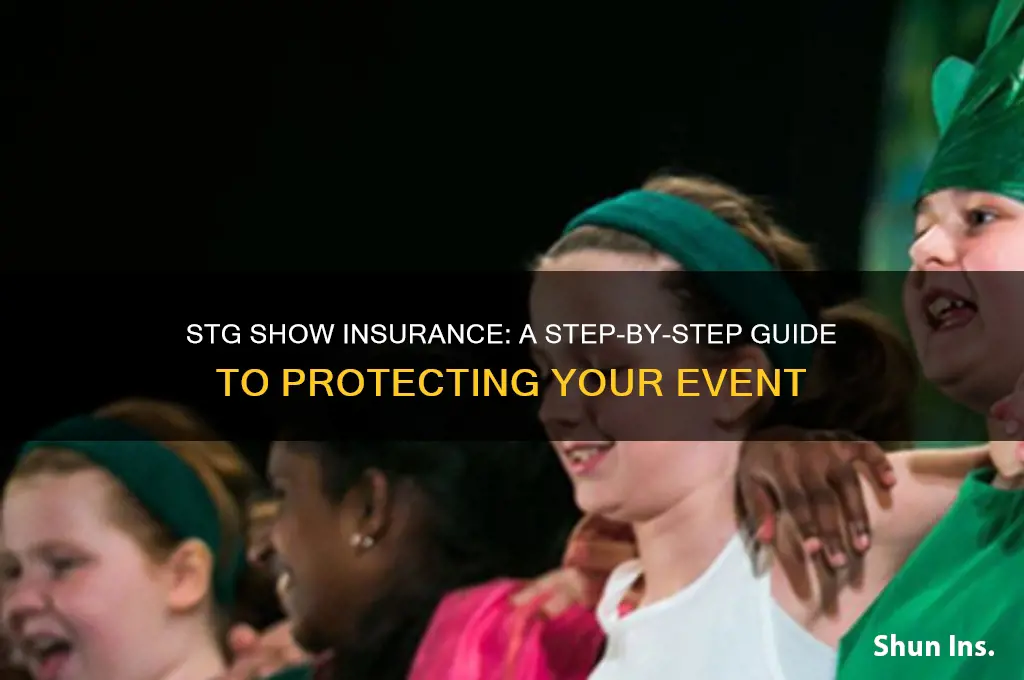 how to purchase insurance for my show at stg