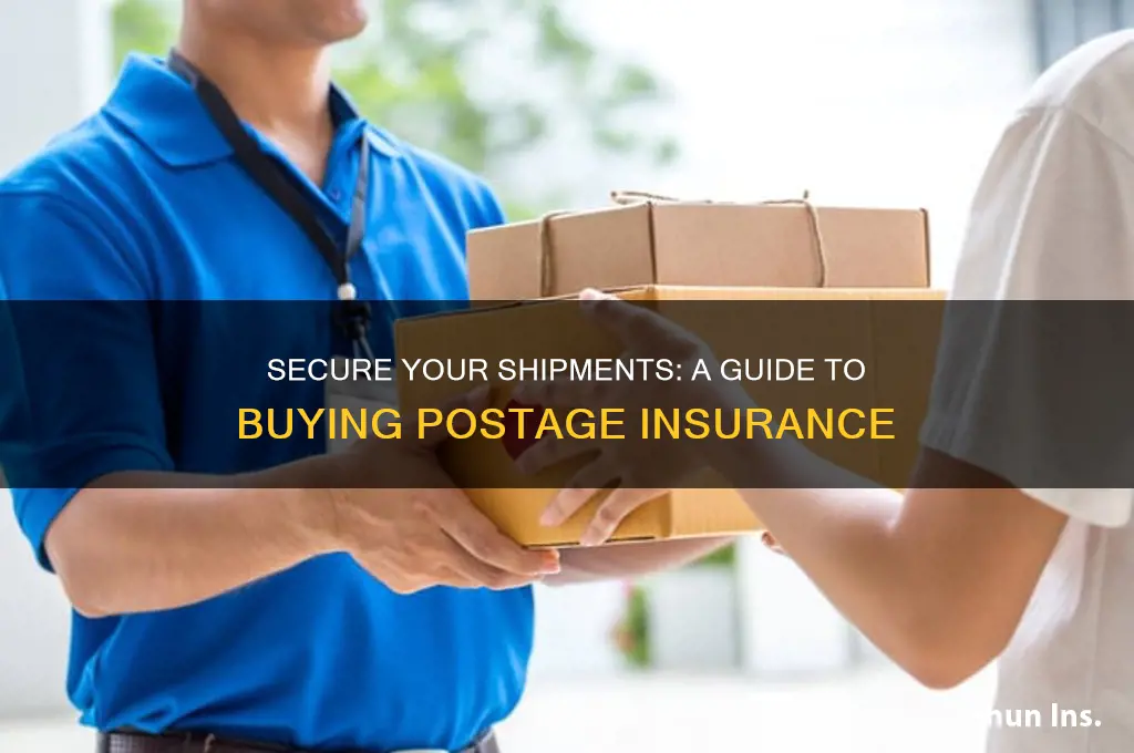 how to purchase insurance for postage