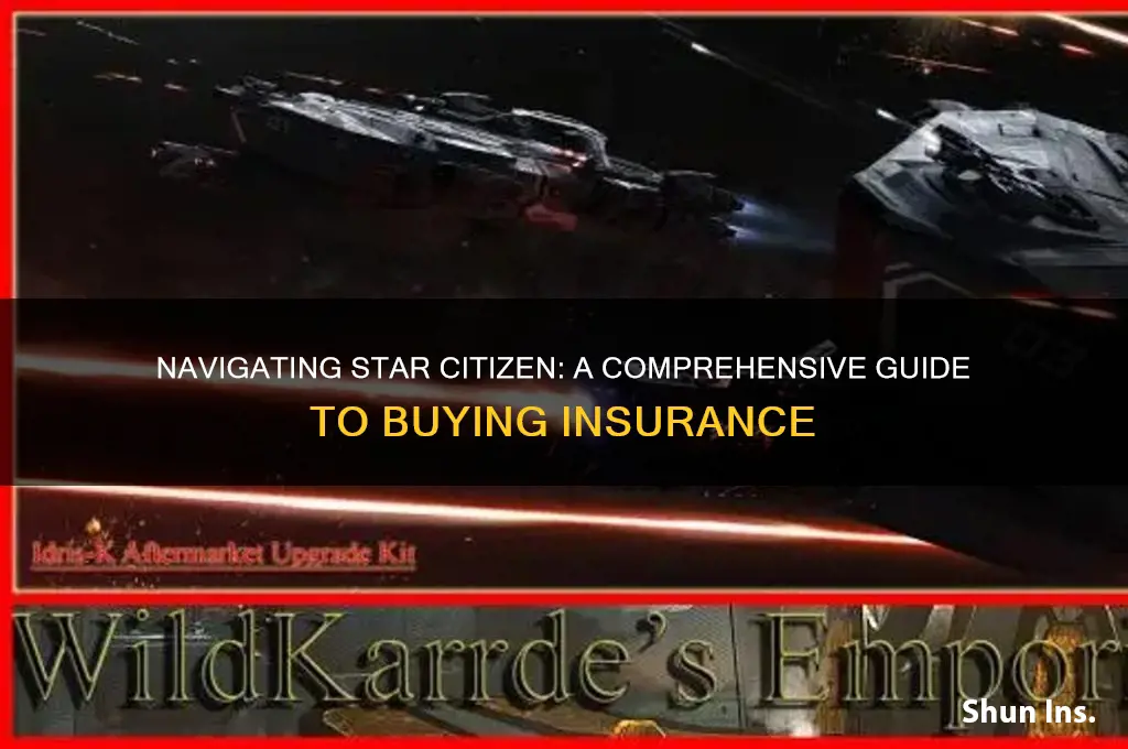 how to purchase insurance in star citizen