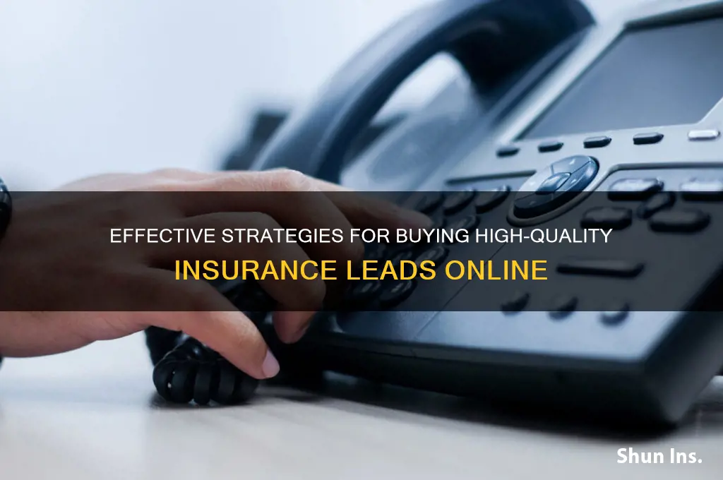 how to purchase insurance leads