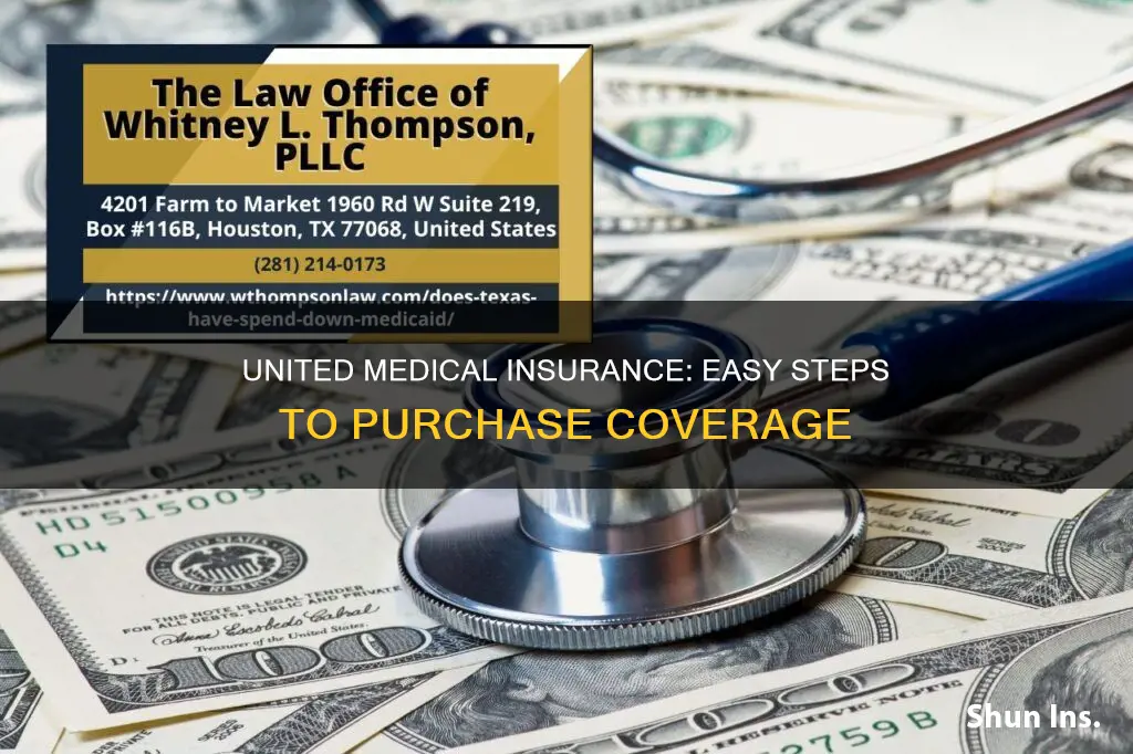 how to purchase medical insurance through united