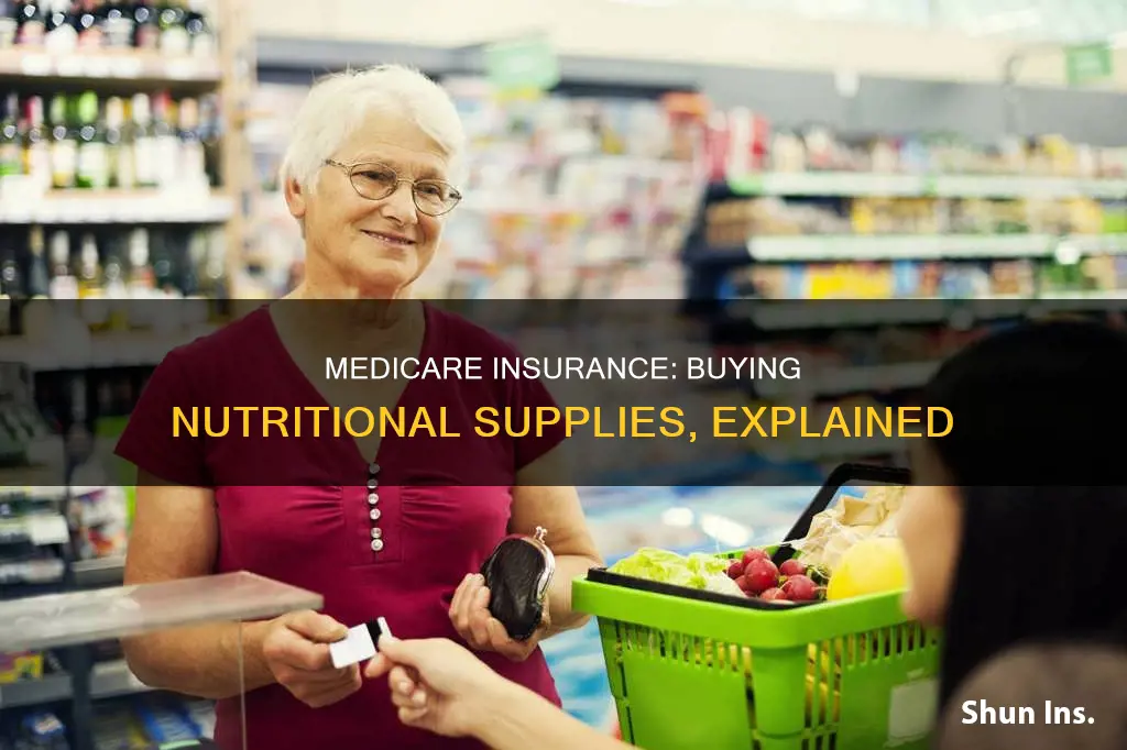 how to purchase nutritional supplies with medicare insurance