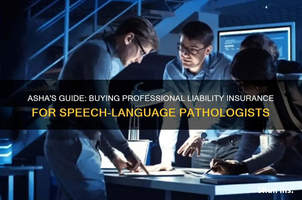 how to purchase professional libility insurance through asha