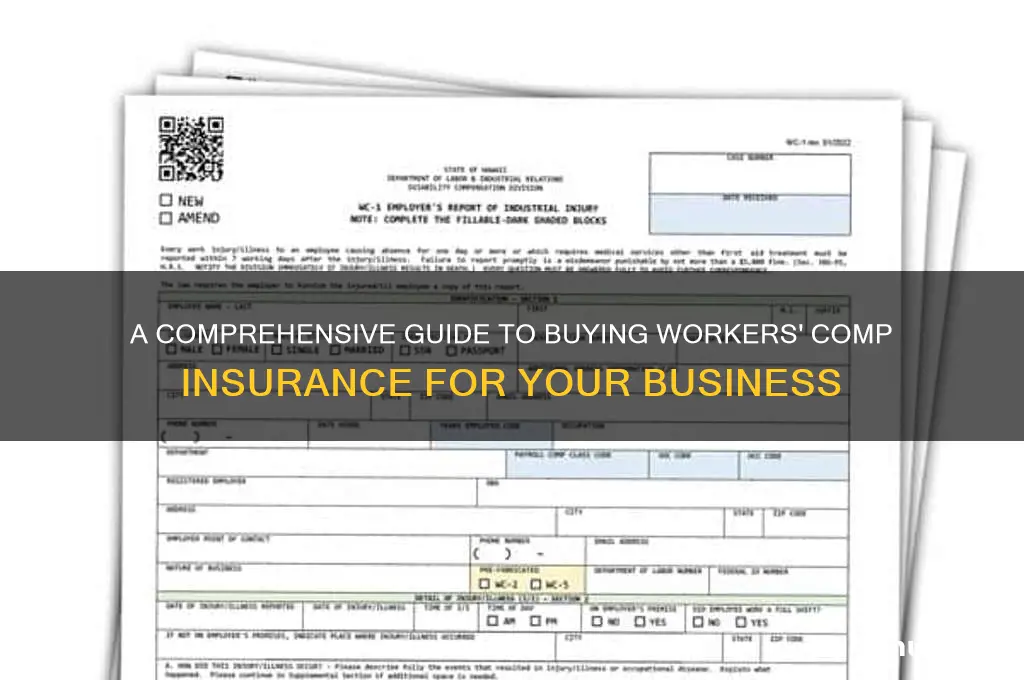 how to purchase workers comp insurance