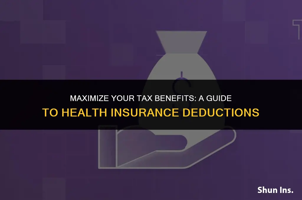 how to put health insurance on taxes