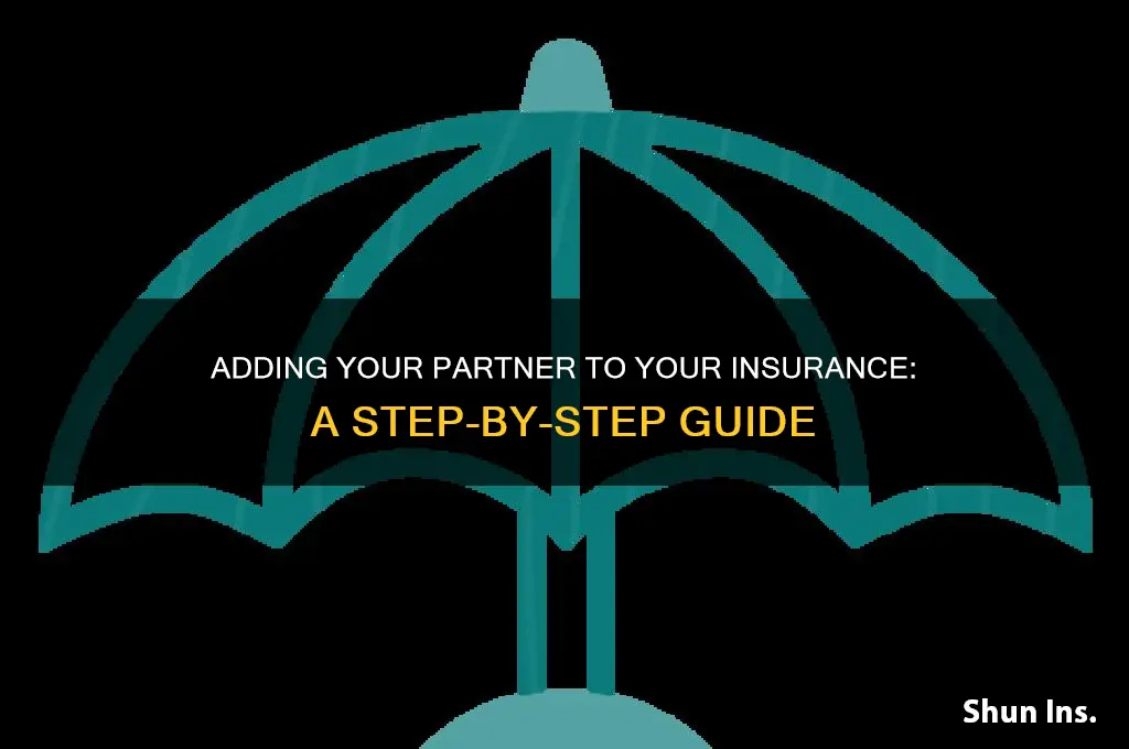 how to put my partner on my insurance