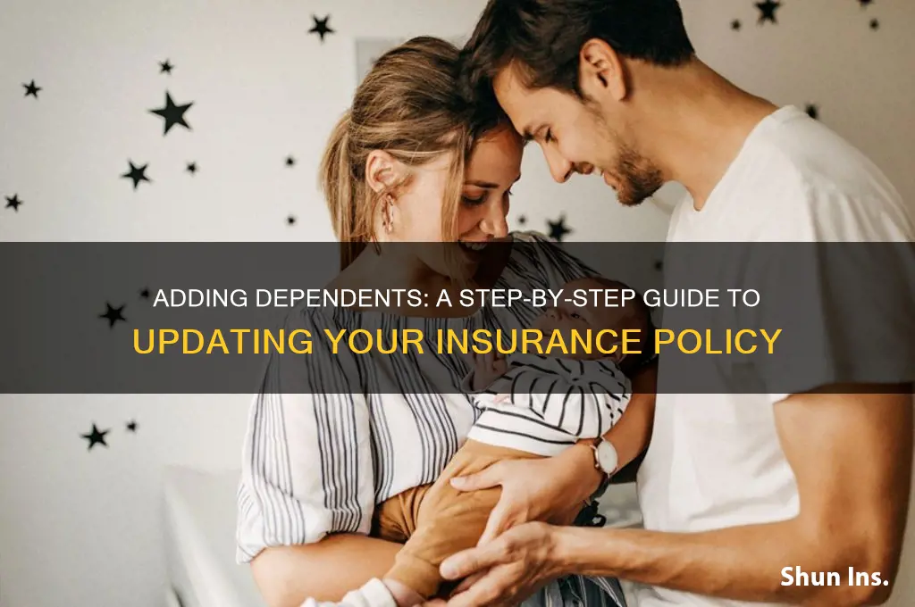 how to put someone on your insurance
