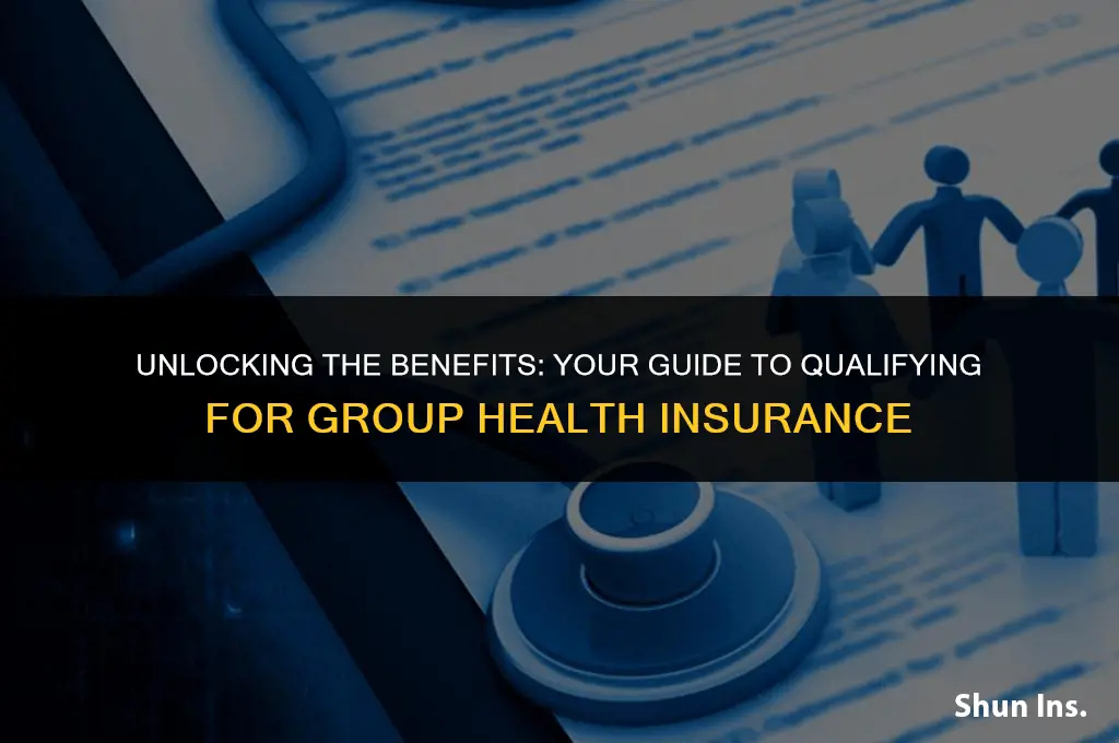 how to qualify for group health insurance
