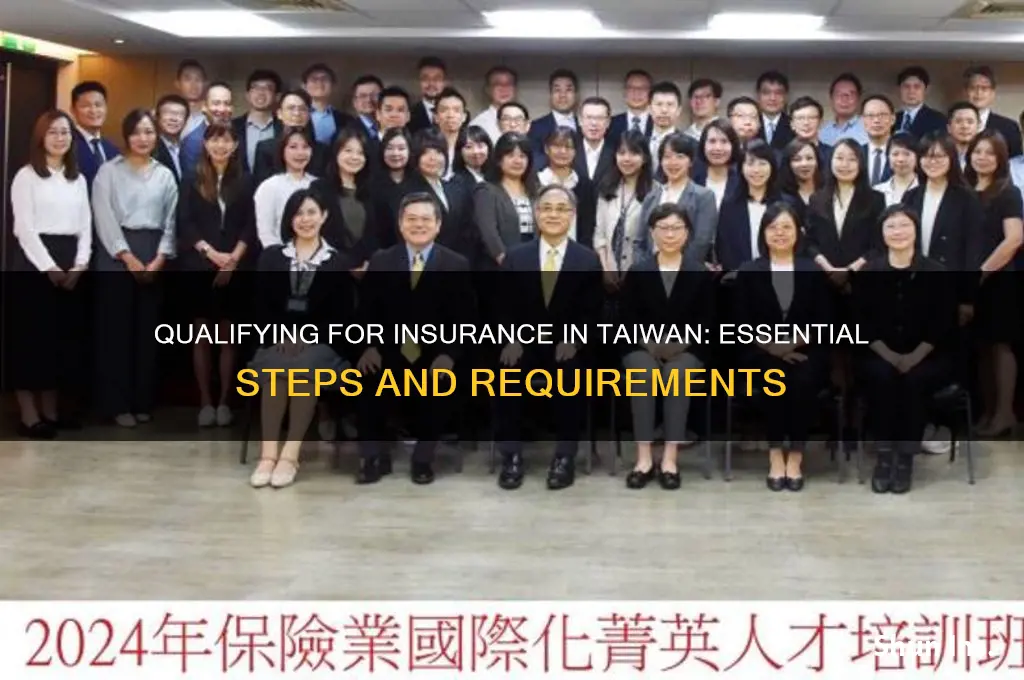 how to qualify for insurance in taiwan