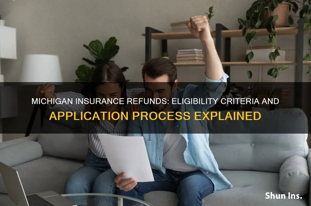 how to qualify for insurance refund in michigan