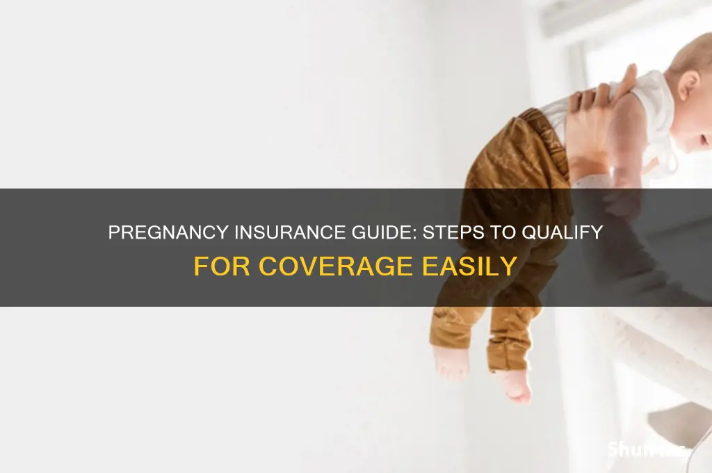 how to qualify for insurance when pregnant