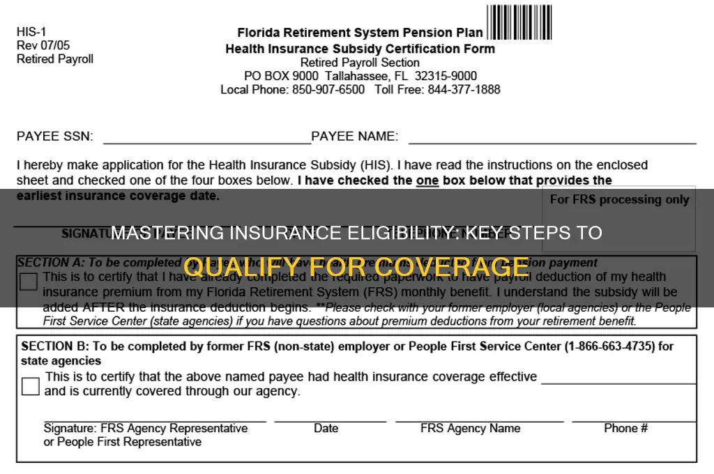 how to qualify for insurance