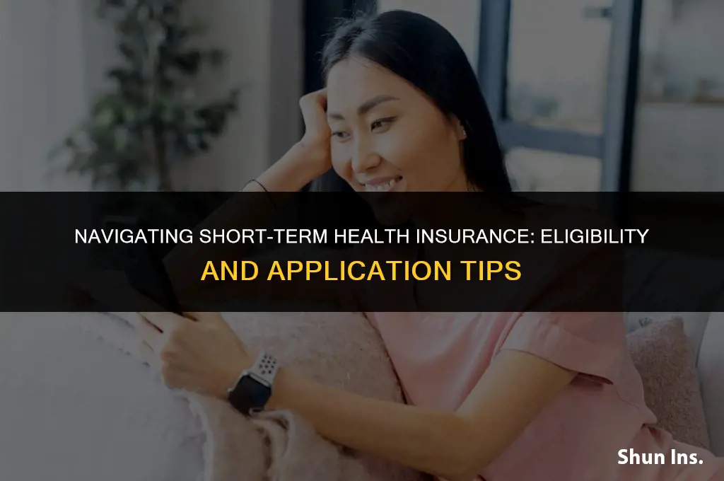 how to qualify for short term health insurance
