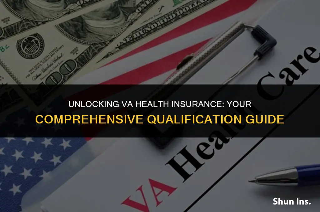 how to qualify for va health insurance