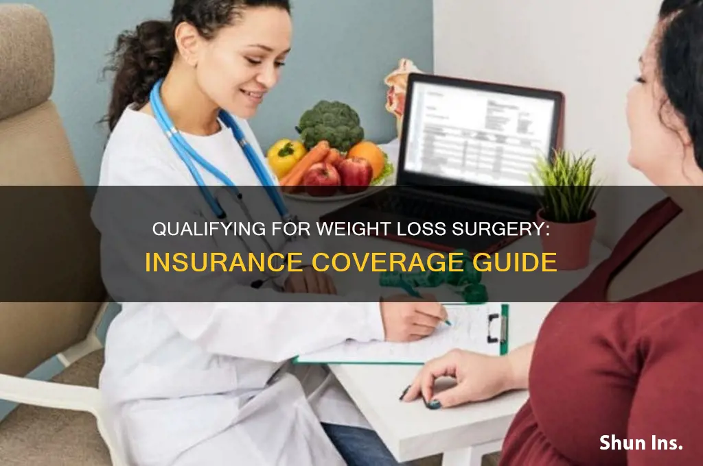 how to qualify for weight loss surgery with insurance