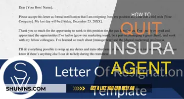 Leaving the Insurance Agent Life: A Guide to Quitting