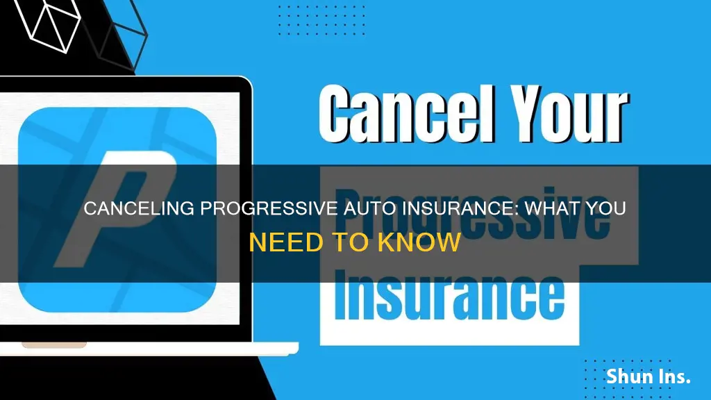 how to quit progressive auto insurance