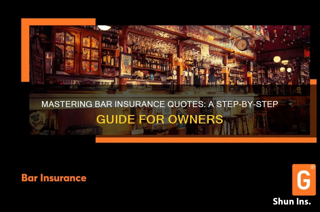 how to quote a bar for insurance