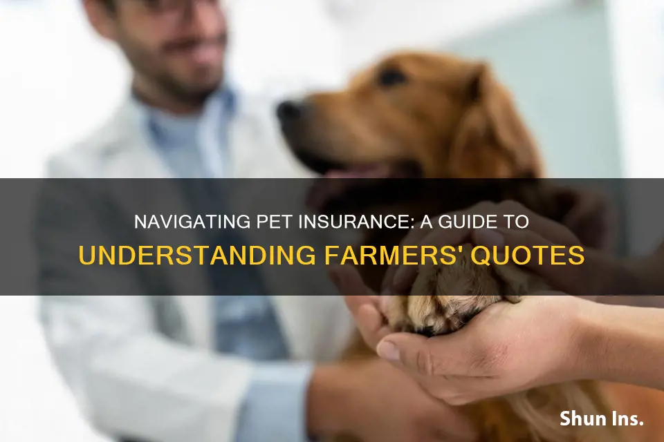 how to quote pet insurance farmers