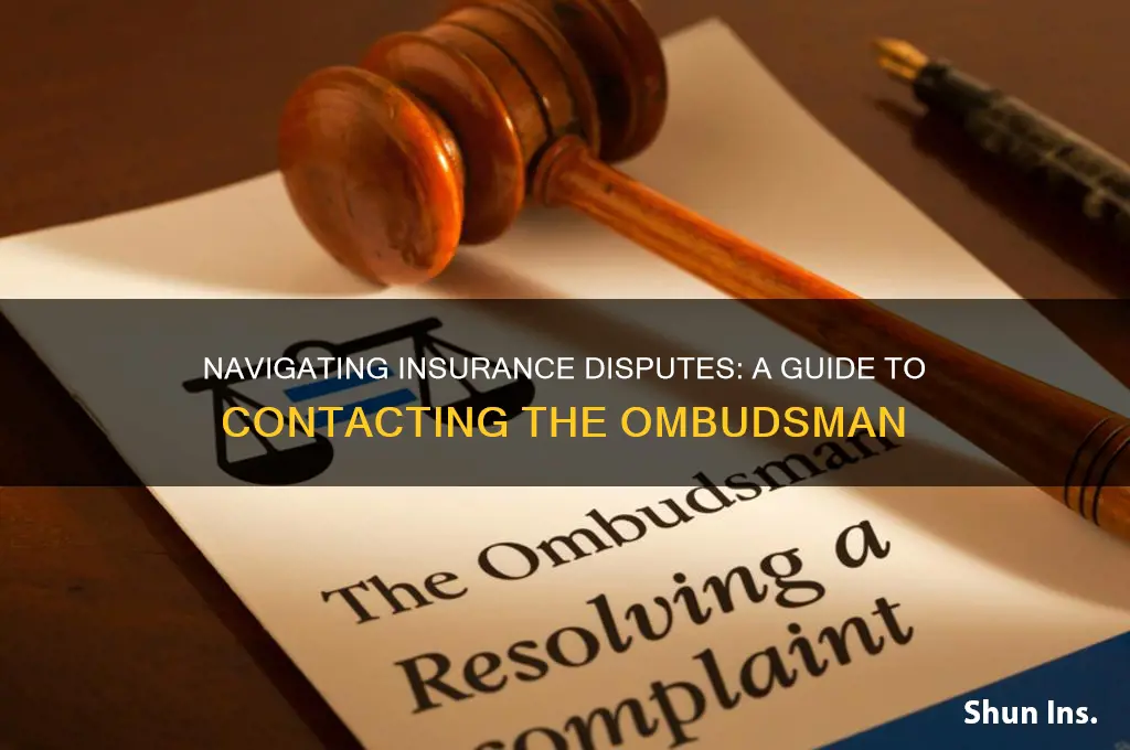 how to raise issue with insurance ombudsman