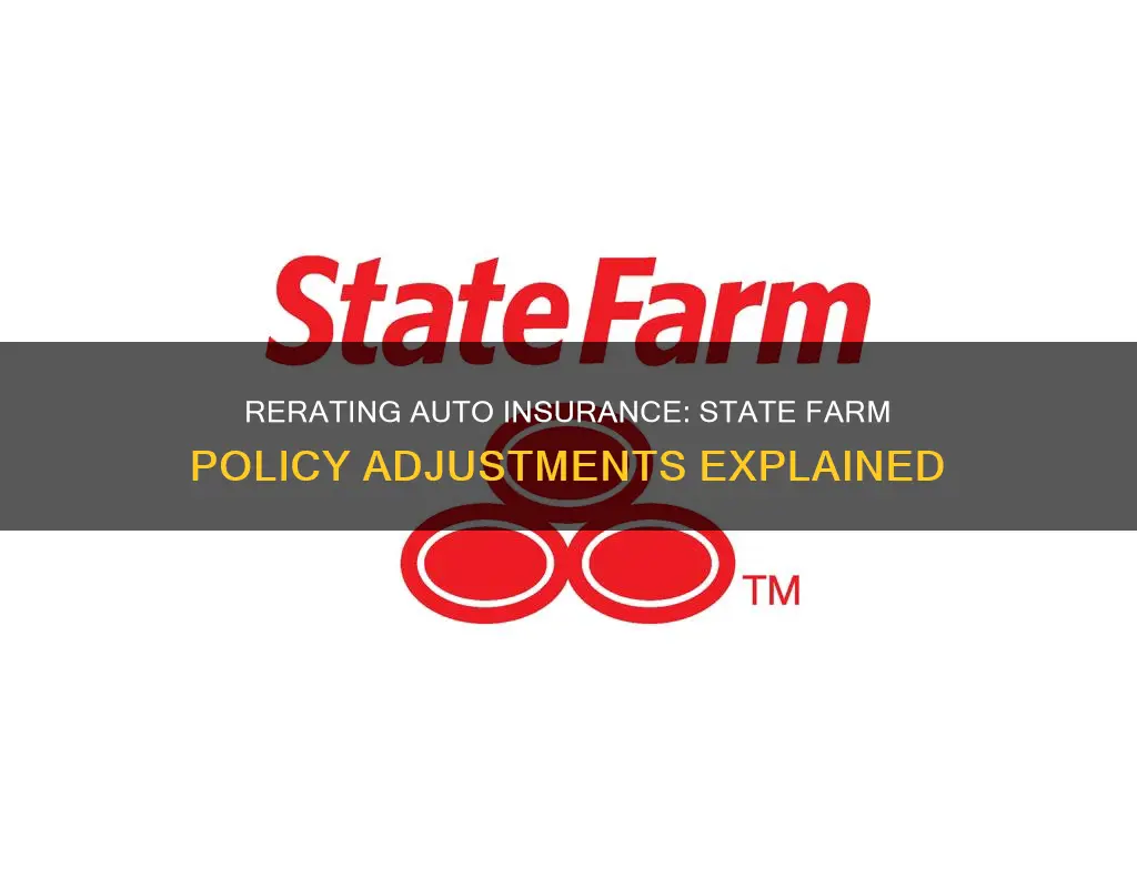 how to re rate an auto insurance policy state farm