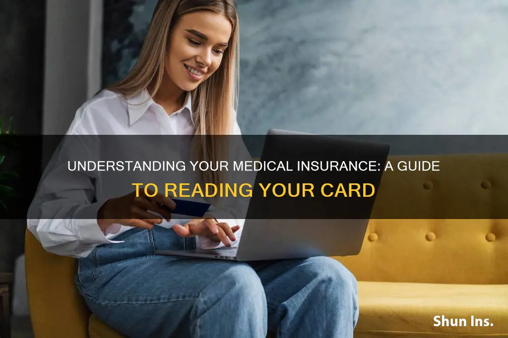 how to read a medical insurance card