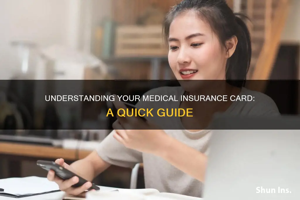 how to read a medical insurance card
