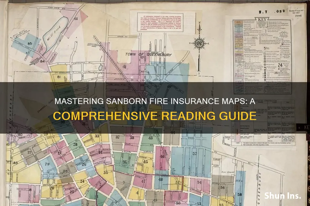 how to read a sanborn fire insurance map