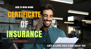 Mastering the ACORD Certificate of Insurance: A Comprehensive Reading Guide